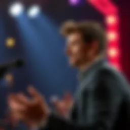 Tristan Harris speaks on stage during the Bill Maher show discussing job displacement