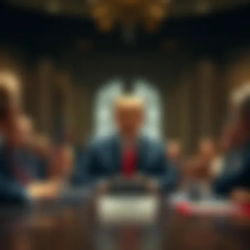 President Trump speaking during a Cabinet meeting, discussing wind power and facing criticism.