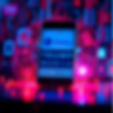 Trump Mobile logo with a warning about data breach and exposed customer information