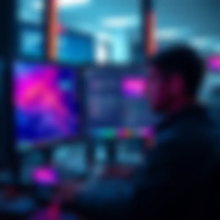 TUI for Codex Conversations A person using a computer with a user-friendly interface to search through Codex conversations.