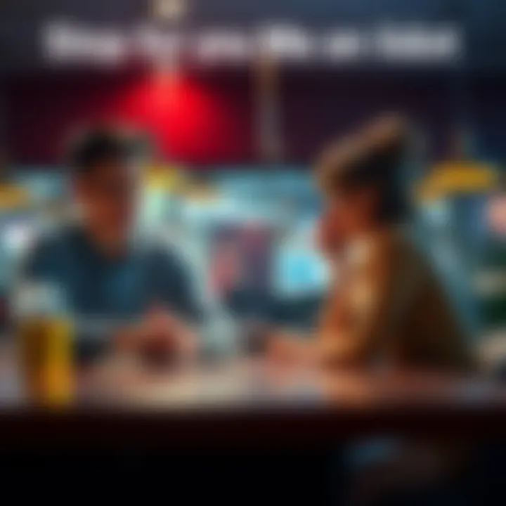 A man and woman sitting at a table, looking frustrated while discussing miscommunication