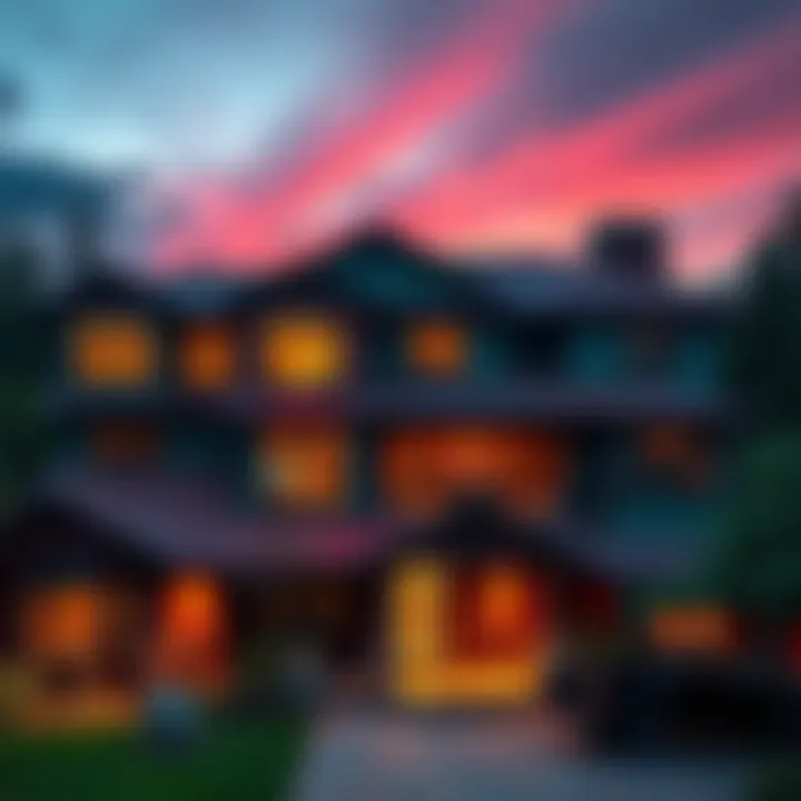 Ugly McMansion Design A collection of bizarre and unattractive McMansion designs submitted by people online, showcasing strange architectural choices and colors.