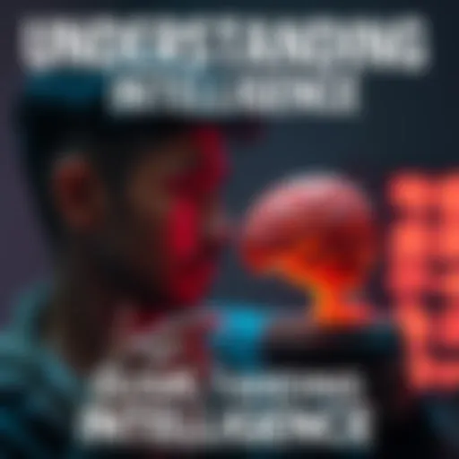 A person looking thoughtfully while holding a brain sculpture, symbolizing intelligence and self-awareness.