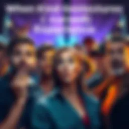 A group of people looking surprised and confused after a kind gesture backfires, showing mixed emotions of shock and regret.