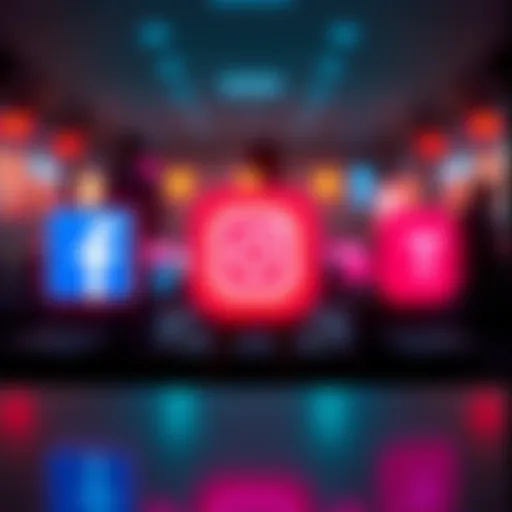 A graphic showing Facebook, Instagram, and Threads logos connected by arrows, representing the merging of logins into one account.