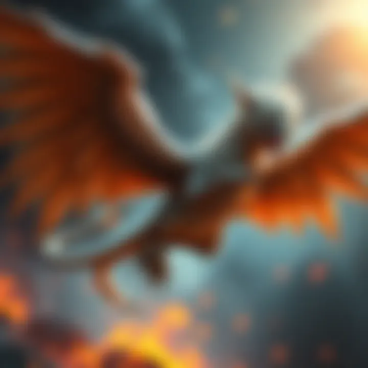 A newly designed Griffin character in a game, showcasing its wings and mythical features.
