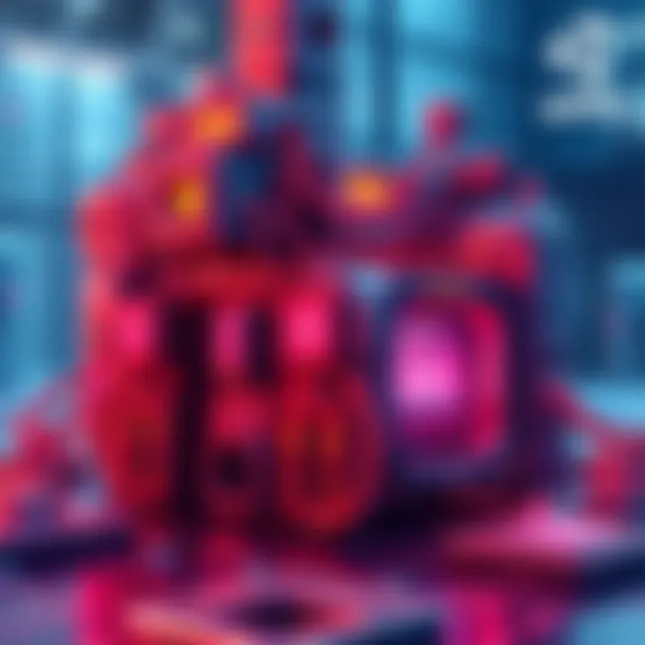 A visual representation of a complex save system in a Unity game, showing elements like runtime objects and different scenes being managed in an organized way.