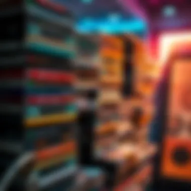 A representation of unplayed songs on Spotify, with a visual of a large number of music tracks stacked and some marked as unplayed, emphasizing the vast number of songs available.