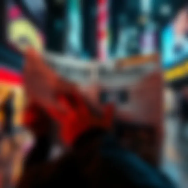 A newspaper with important headlines and a person reading it, reflecting the urgency of current events.