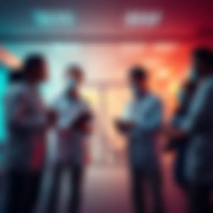 A concerned group of health professionals discussing the removal of pandemic preparation from the US infectious diseases agency's website.