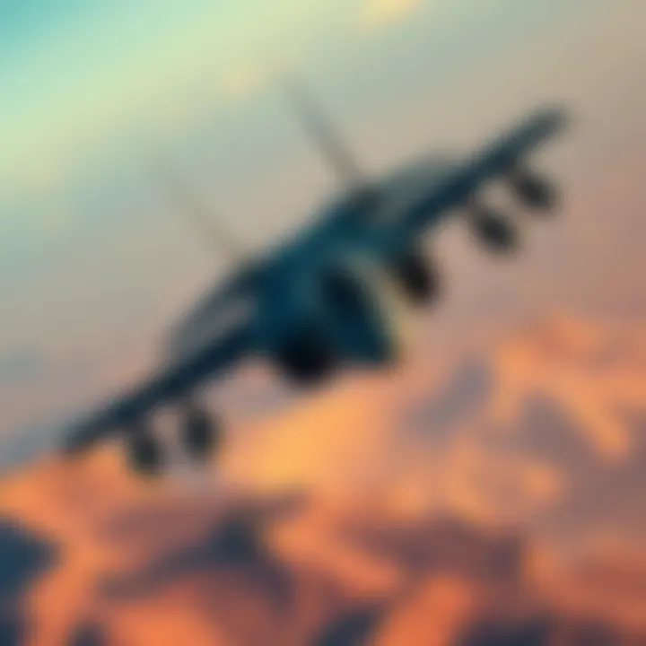 US military aircraft in action over Iranian landscape during controversial strikes