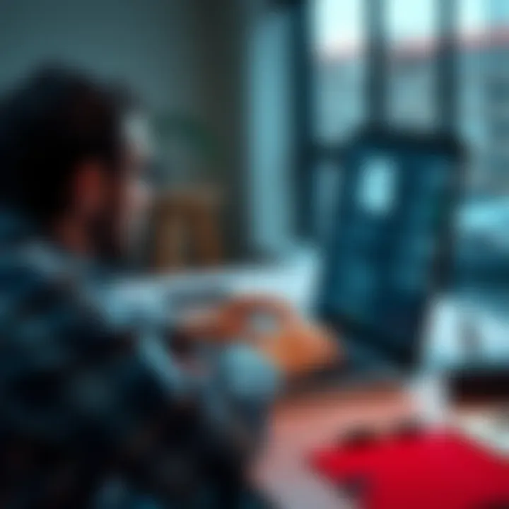 A frustrated user types on a laptop while interacting with a chatbot on screen, highlighting challenges in AI responses.