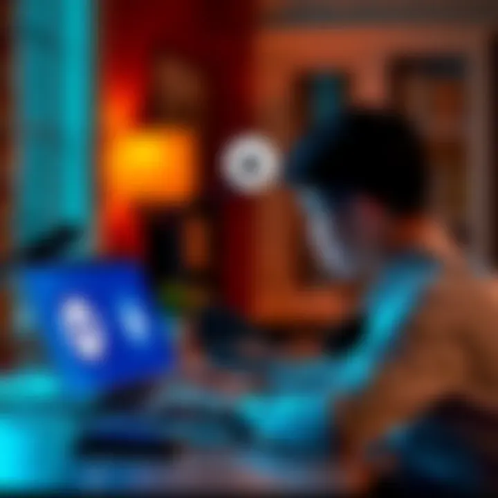 A person sitting at a desk looking frustrated while using a laptop, with ChatGPT and Claude logos on the screen