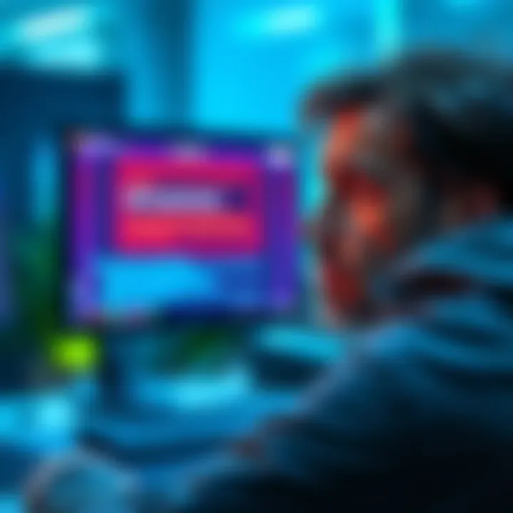 User Confused by Prompt Limit Changes A user looking puzzled at a computer screen showing an error message about prompt limits.