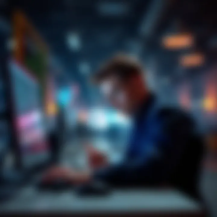 A person looking frustrated while working on a computer, symbolizing the challenges with Claude's performance in CMS development.