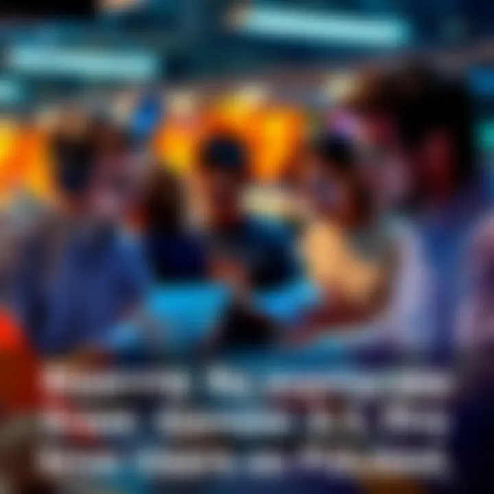 A group of people discussing strange AI outputs while looking at laptops and notes