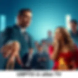 USPTO in Film and TV A collage of scenes featuring the USPTO, patents, and trademarks from popular shows like 'Leverage' and 'She-Hulk'.