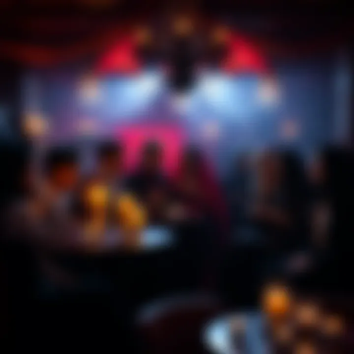 Vampire Culture Gathering A group of people dressed in vampire costumes, engaging in discussions at a themed event, surrounded by dark decorations and candles.