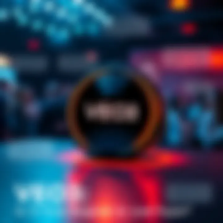 A close-up view of the VEO3 product with a glowing effect, surrounded by mixed reviews and comments from people, highlighting its popularity and debate.
