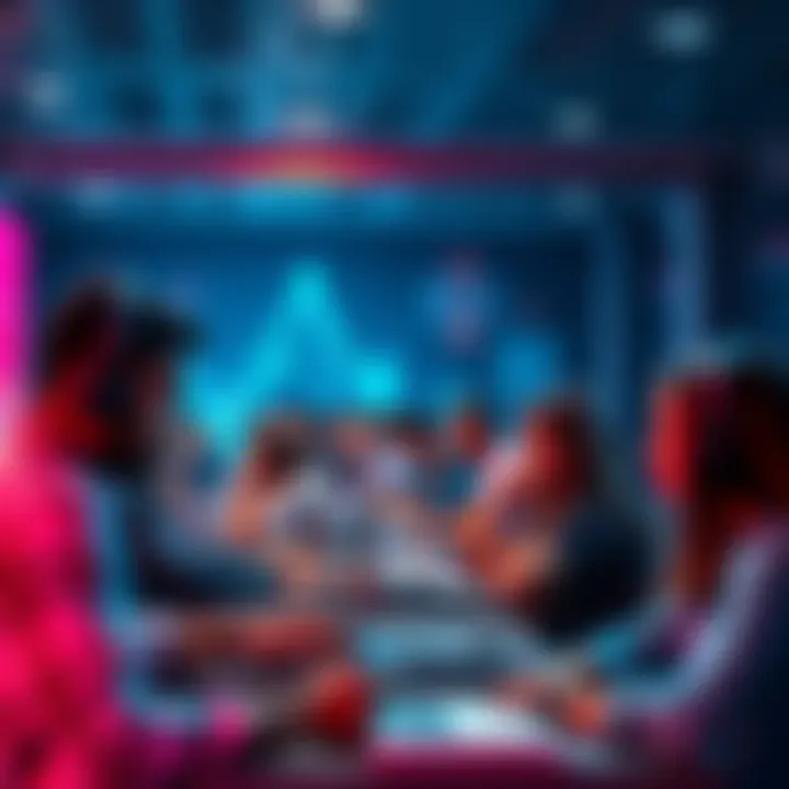 Participants engaged in coding activities and discussions during the first day of Vibe Coding event.