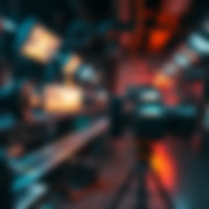 A visual representation of a streamlined video production process, showcasing clips being connected with a focus on continuity and efficiency.