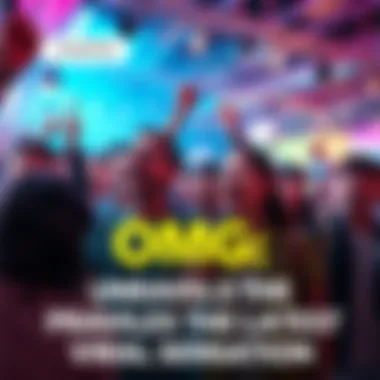 People enjoying a viral trend A group of people laughing and participating in a trendy activity