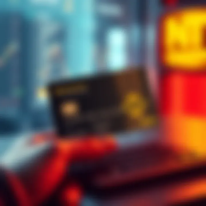 A virtual card displayed with a digital wallet and Binance logo, symbolizing online payments for ChatGPT