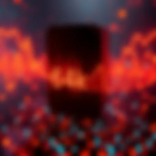 Illustration showing the visual representation of sound waves and data bits of a 64kbps MP3 file, highlighting differences in audio quality