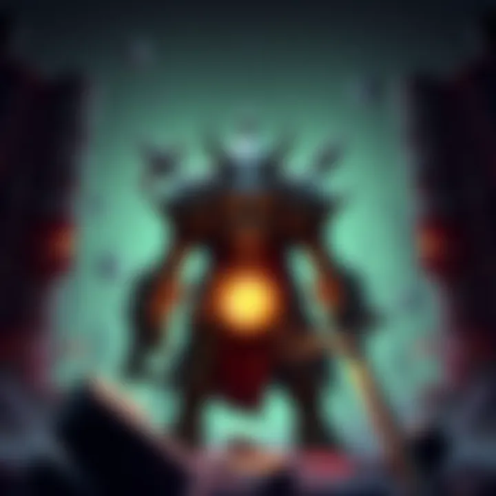 The updated Wall Walker boss character in a dark, eerie setting with Backrooms-inspired elements, ready for battle in the new RPG/platformer demo.