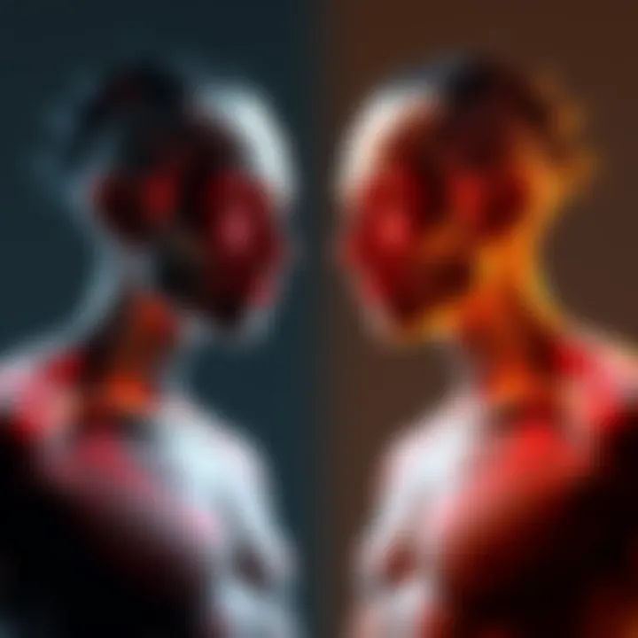 Side-by-side comparison of Wan 2.1 and Flux Dev tools showing their unique features for posing and anatomy