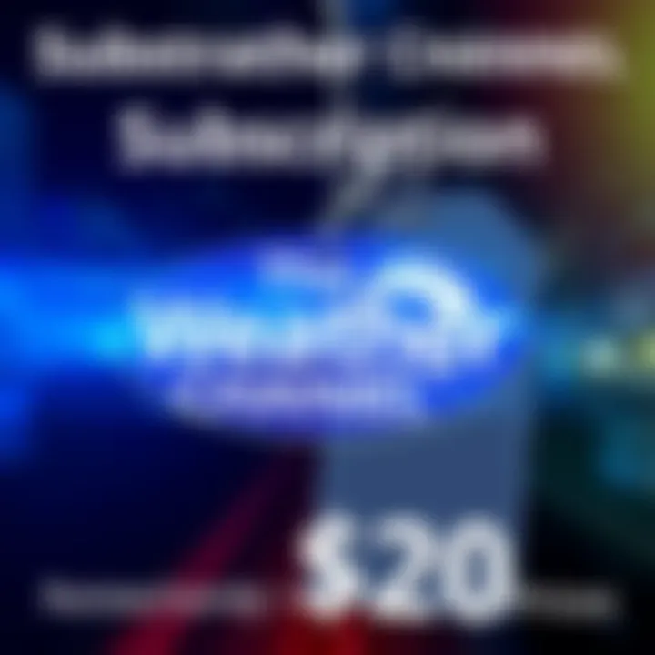A graphic showing the Weather Channel logo with a subscription price tag and a dollar sign, indicating a price increase for streaming services.