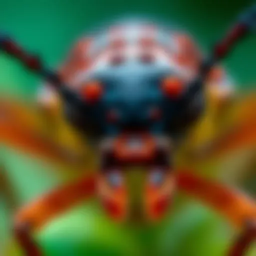 A close-up view of a weevil, highlighting its distinct body shape and mouth area, showing the contrast in people's feelings about the insect.