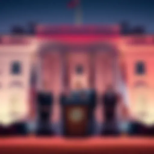 President at the White House announcing a $1 billion quantum technology deal with Qatar officials