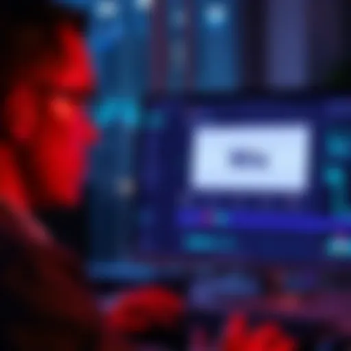 A person looks concerned while reviewing a job layoff notice from Wix on a computer screen, symbolizing the effect of AI on employment.