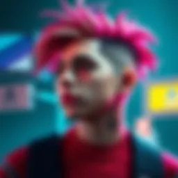 A PlayStation 1 character sporting the Yee Yee Ass haircut style, showcasing its unique look and influence on gaming culture.