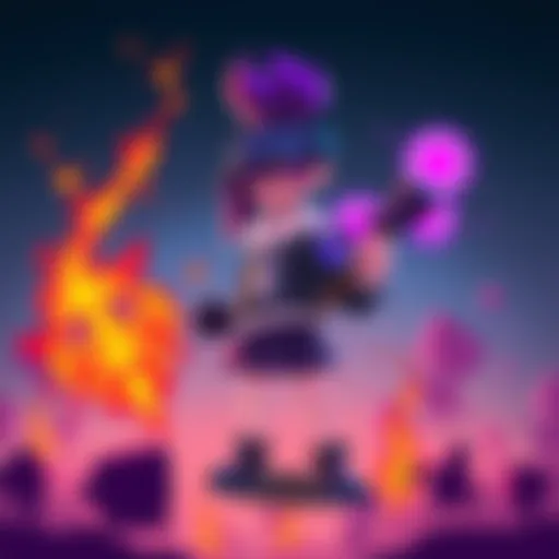 A young artist displays her first pixel sprite, showcasing her unique design and shading techniques in Procreate.