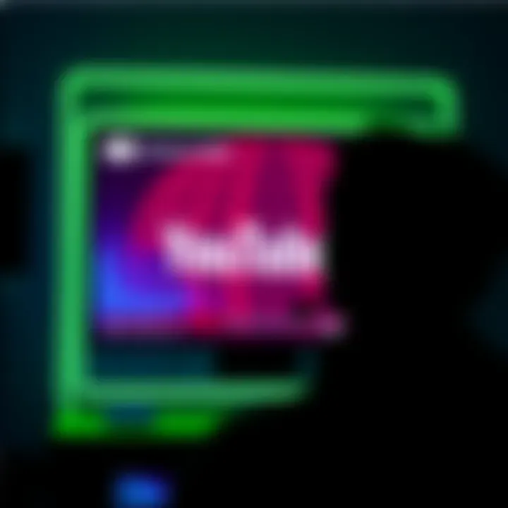 A person watching a YouTube video with an AI-generated label on the screen, illustrating the new feature that identifies AI content.