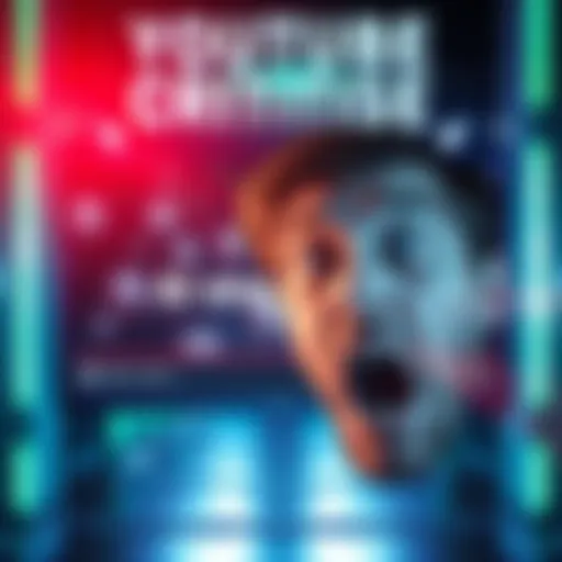A YouTube video screen displaying the comment 'AI slop', with a shocked creator's face reacting to the criticism