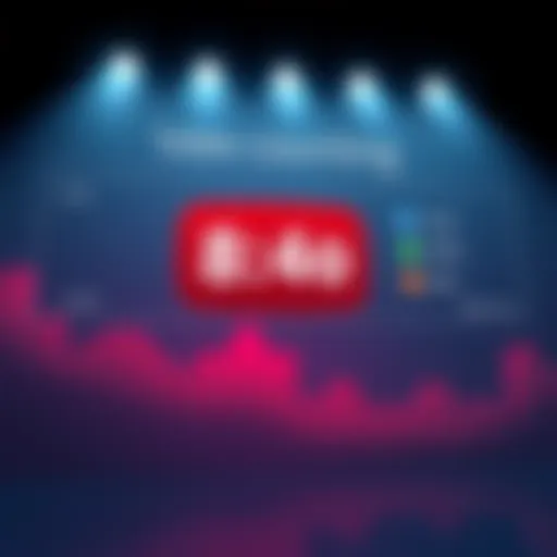 Graphic showing changes in YouTube's view counting system with engagement metrics highlighted