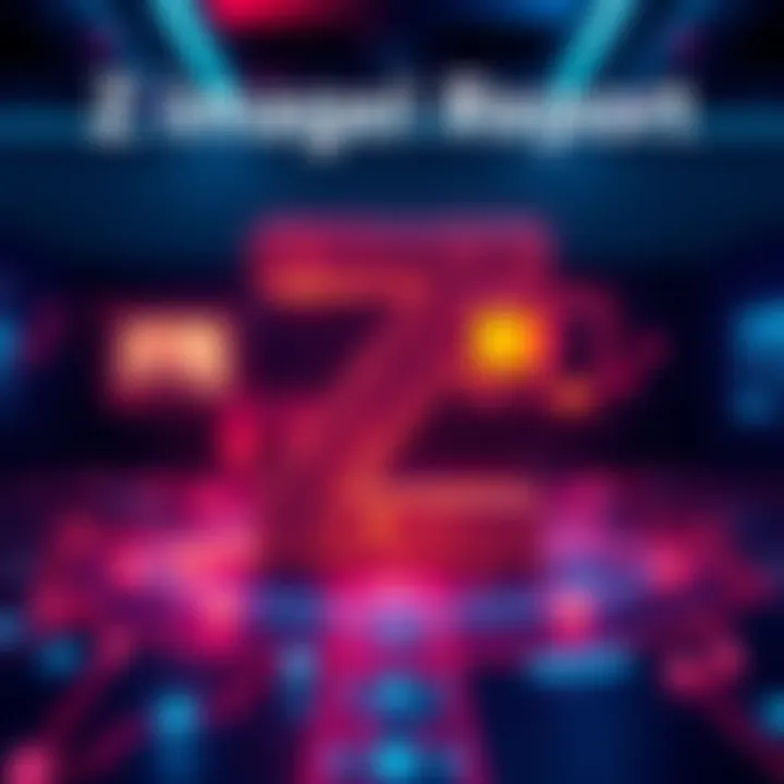 A visual representation of the Z Image model showcasing its features in captioning and training methods.