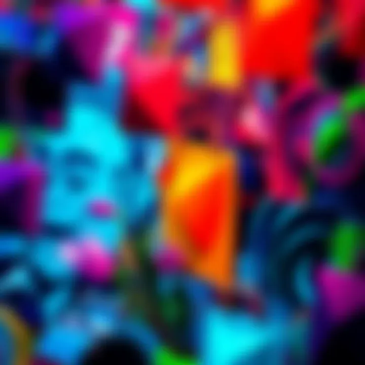 A collection of colorful prompts showcasing various creative ideas for Z Image use.