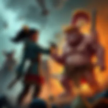 Zohran Mamdani-Walker stands ready to face Trumpa the Gut, with Bibi Fortuna lurking nearby, in a dramatic scene of conflict.