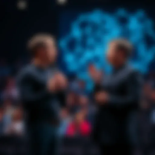 Meta CEO Mark Zuckerberg gives a presentation about the slower than expected progress in AI technology, highlighting development challenges.